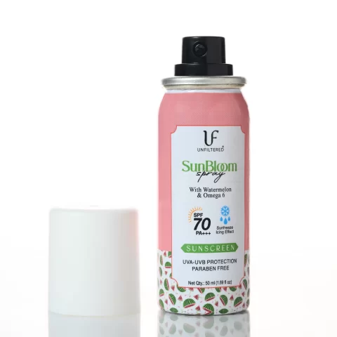 Sun Bloom Sunscreen Spray (SPF 70 PA+++ | UVA-UVB protection) 50ml
